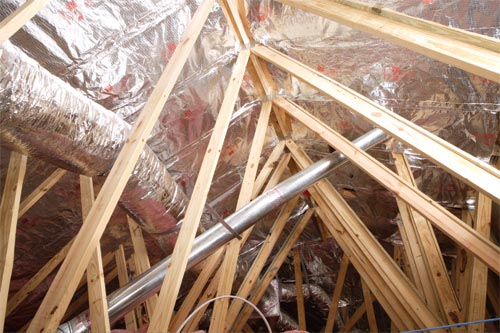 radiant barrier insulation in attic